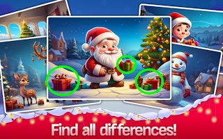 Image Find the Difference Merry Christmas