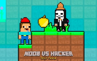 Image Noob vs Hacker Gold Apple